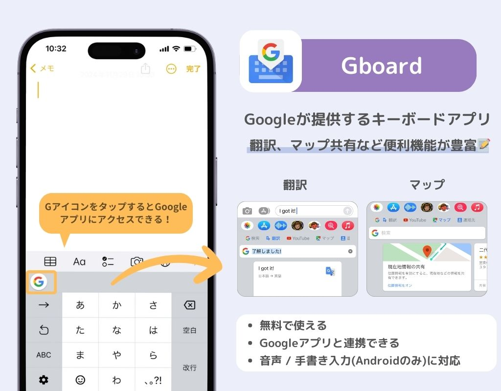 【最新】iPhoneのキーボードアプリおすすめ14選!の画像3枚目